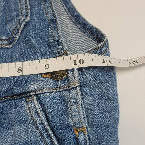 OshKosh B'Gosh Overalls, Toddler 3T, Denim Blue, Snap Button, Classic, GUC - Picture 11 of 13